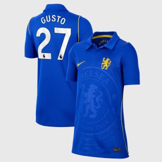 Chelsea Nike Home Stadium Shirt 2026-27 - Kids with Gusto 27 printing