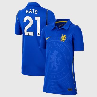 Chelsea Nike Home Stadium Shirt 2026-27 - Kids with Hato 21 printing