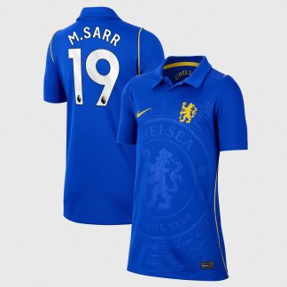 Chelsea Nike Home Stadium Shirt 2026-27 - Kids with M.Sarr 19 printing