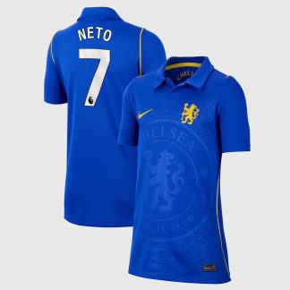 Chelsea Nike Home Stadium Shirt 2026-27 - Kids with Neto 7 printing
