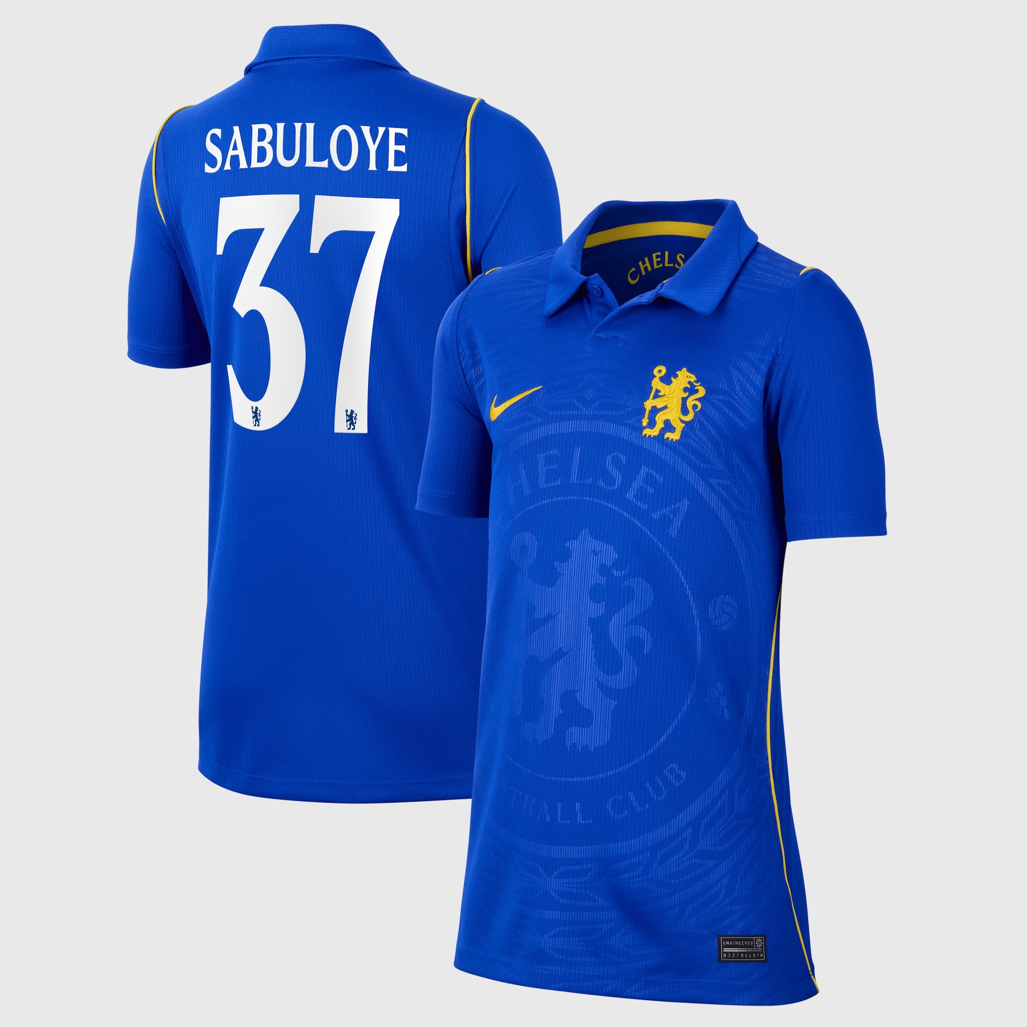 Chelsea Nike Home Stadium Shirt 2026-27 - Kids with Sabuloye 37 printing