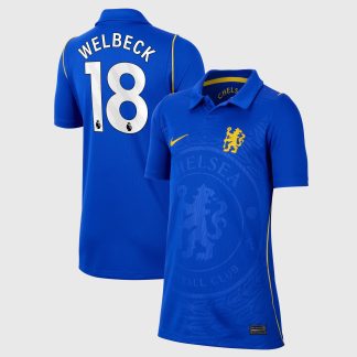 Chelsea Nike Home Stadium Shirt 2026-27 - Kids with Welbeck 18 printing