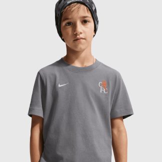 Chelsea Nike Peak T-Shirt - Cool Grey - Kids