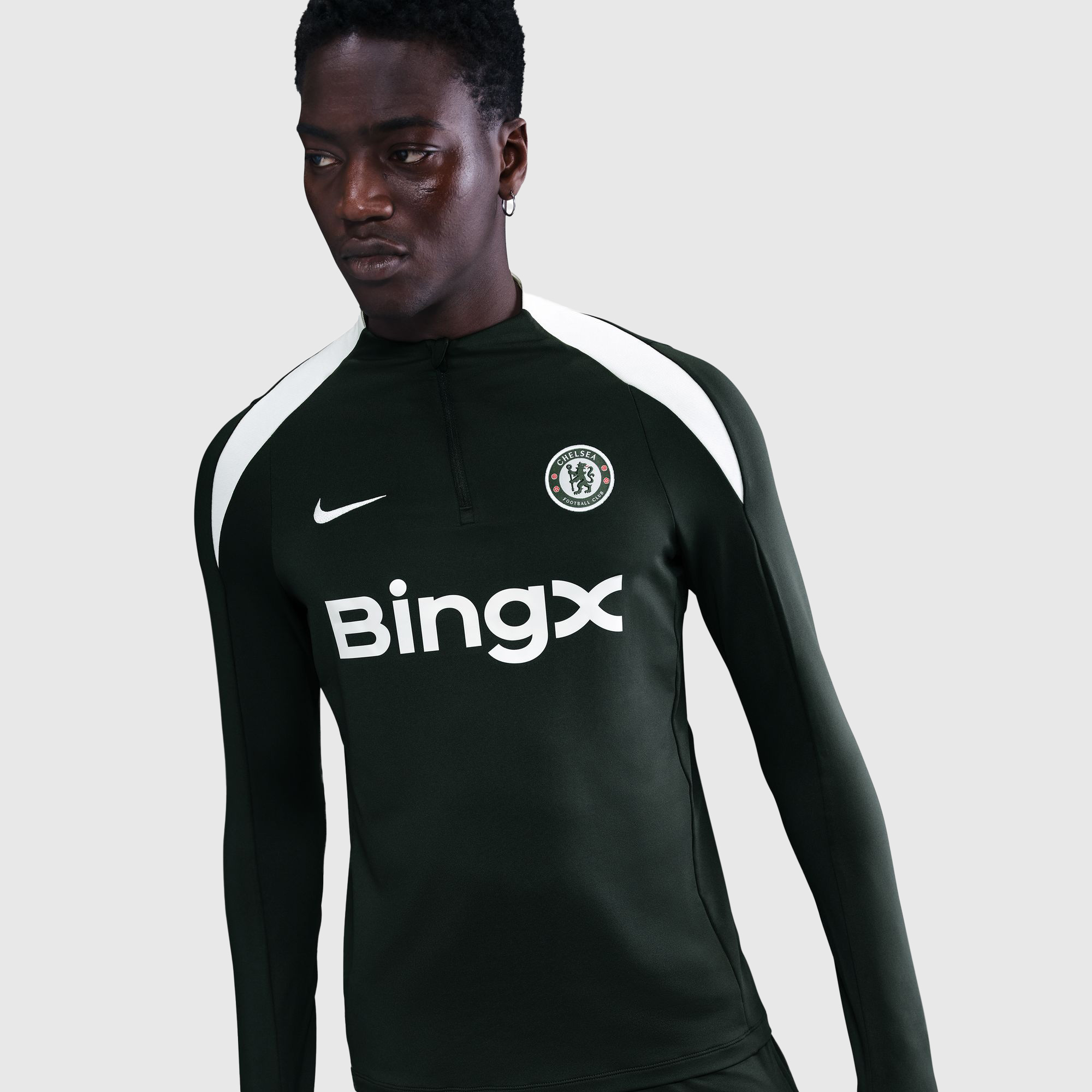 Chelsea Nike Strike Drill Training Top - Green