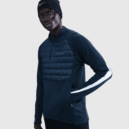 Chelsea Nike Training Drill Top WW - Obsidian