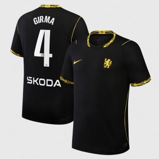Chelsea WSL Nike Aero-FIT Away Match Shirt 2026-27 with Girma 4 printing