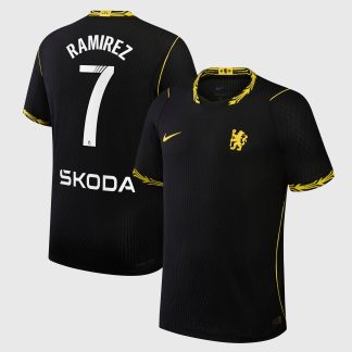 Chelsea WSL Nike Aero-FIT Away Match Shirt 2026-27 with Ramírez 7 printing