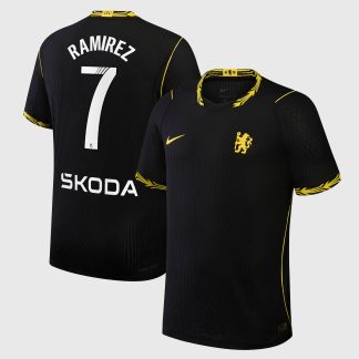 Chelsea WSL Nike Aero-FIT Away Match Shirt 2026-27 with Ramírez 7 printing