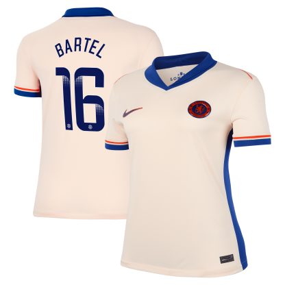 Chelsea WSL Nike Away Stadium Shirt 2024-25 - Womens with Bartel 16 printing