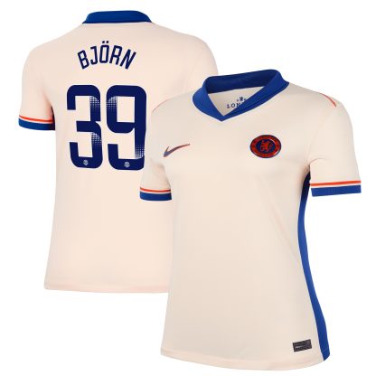 Chelsea WSL Nike Away Stadium Shirt 2024-25 - Womens with Björn 39 printing