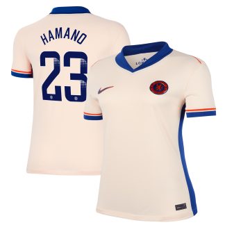 Chelsea WSL Nike Away Stadium Shirt 2024-25 - Womens with Hamano 23 printing