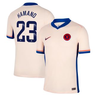 Chelsea WSL Nike Away Stadium Shirt 2024-25 with Hamano 23 printing