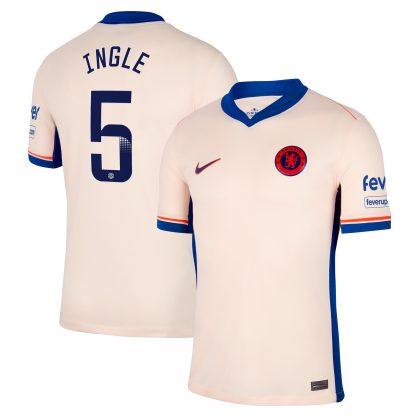 Chelsea WSL Nike Away Stadium Shirt 2024-25 with Ingle 5 printing