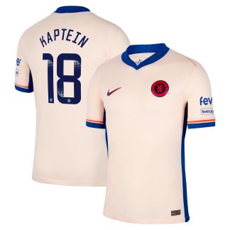 Chelsea WSL Nike Away Stadium Shirt 2024-25 with Kaptein 18 printing