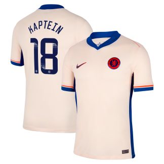 Chelsea WSL Nike Away Stadium Shirt 2024-25 with Kaptein 18 printing