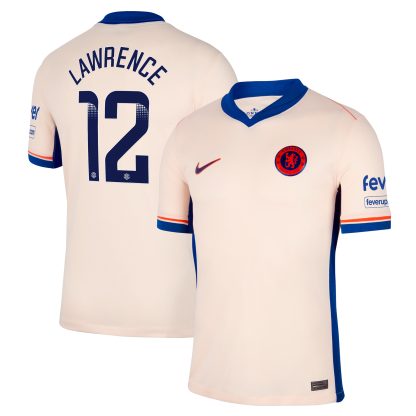 Chelsea WSL Nike Away Stadium Shirt 2024-25 with Lawrence 12 printing