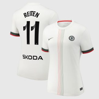 Chelsea WSL Nike Away Stadium Shirt 2025-26 - Womens with Reiten 11 printing