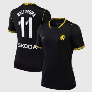 Chelsea WSL Nike Away Stadium Shirt 2026-27 - Womens with Baltimore 11 printing