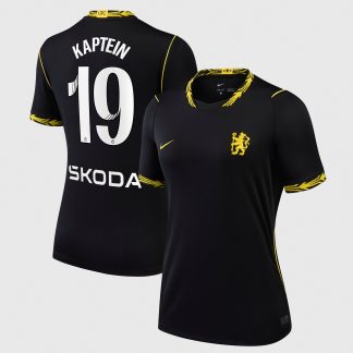 Chelsea WSL Nike Away Stadium Shirt 2026-27 - Womens with Kaptein 19 printing