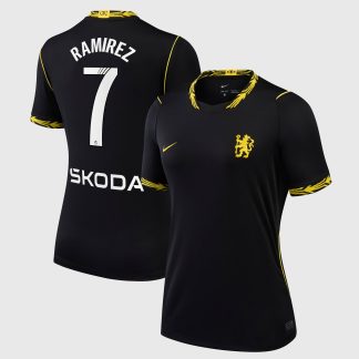 Chelsea WSL Nike Away Stadium Shirt 2026-27 - Womens with Ramírez 7 printing
