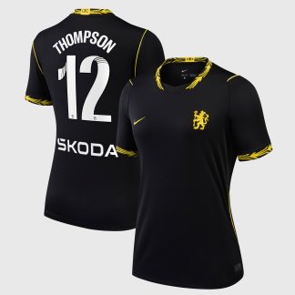 Chelsea WSL Nike Away Stadium Shirt 2026-27 - Womens with Thompson 12 printing