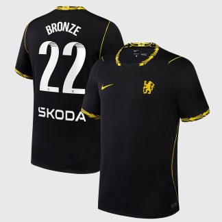 Chelsea WSL Nike Away Stadium Shirt 2026-27 with Bronze 22 printing