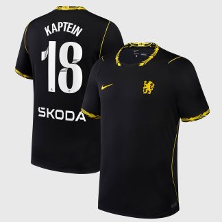 Chelsea WSL Nike Away Stadium Shirt 2026-27 with Kaptein 18 printing