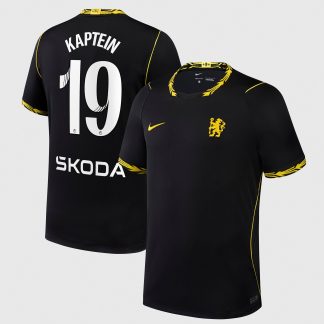 Chelsea WSL Nike Away Stadium Shirt 2026-27 with Kaptein 19 printing