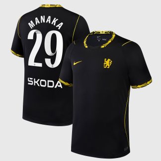 Chelsea WSL Nike Away Stadium Shirt 2026-27 with Manaka 29 printing