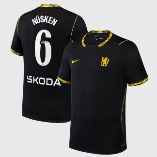 Chelsea WSL Nike Away Stadium Shirt 2026-27 with Nüsken 6 printing