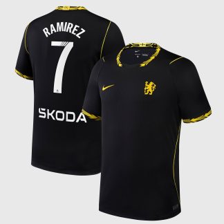 Chelsea WSL Nike Away Stadium Shirt 2026-27 with Ramírez 7 printing