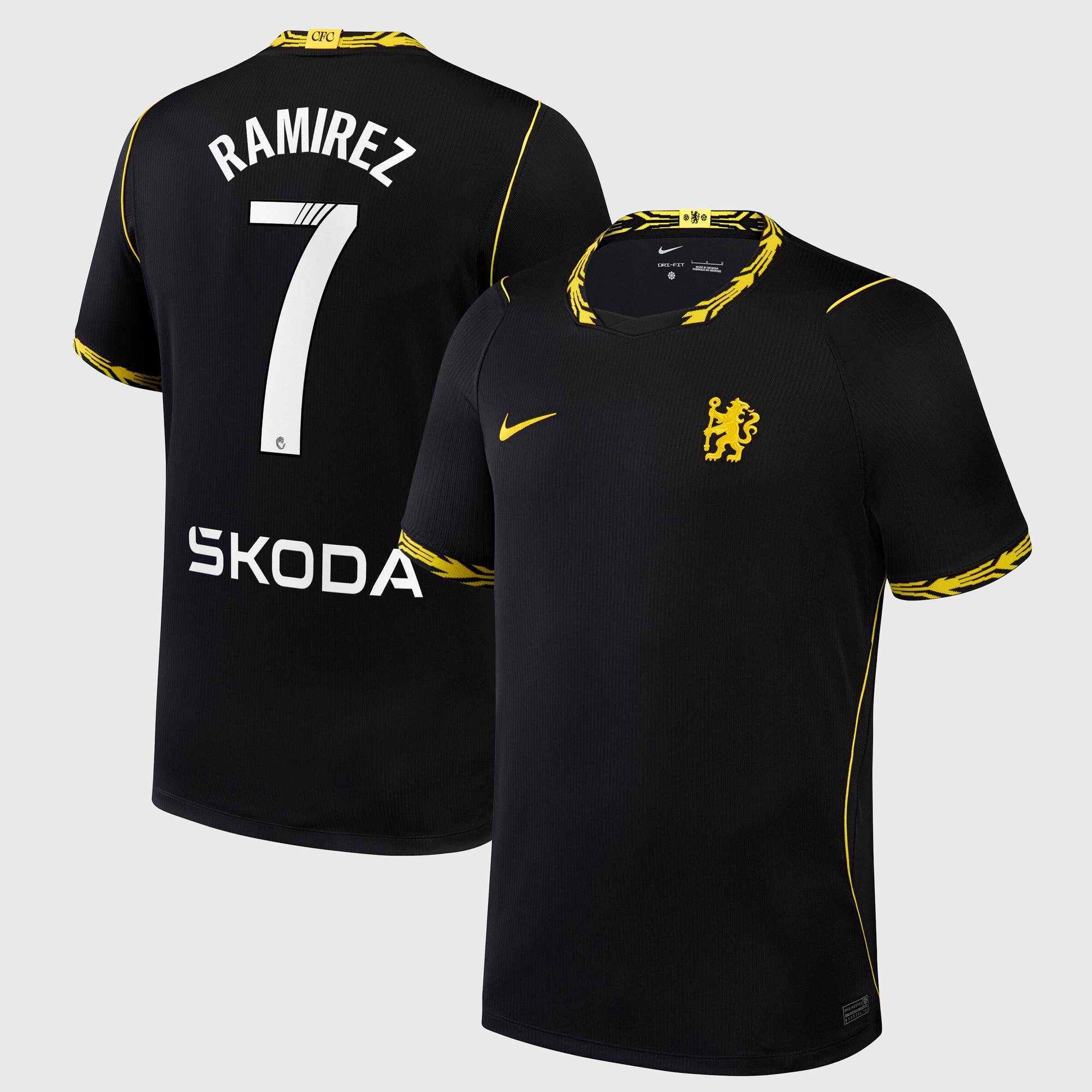 Chelsea WSL Nike Away Stadium Shirt 2026-27 with Ramírez 7 printing