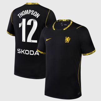 Chelsea WSL Nike Away Stadium Shirt 2026-27 with Thompson 12 printing
