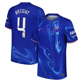 Chelsea WSL Nike Dri-FIT ADV Home Match Shirt 2024-25 with Bright 4 printing