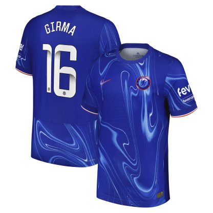 Chelsea WSL Nike Dri-FIT ADV Home Match Shirt 2024-25 with Girma 16 printing