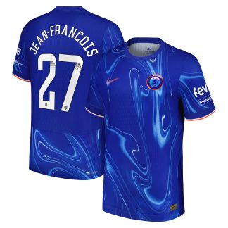 Chelsea WSL Nike Dri-FIT ADV Home Match Shirt 2024-25 with Jean-François 27 printing