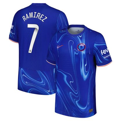 Chelsea WSL Nike Dri-FIT ADV Home Match Shirt 2024-25 with Ramírez 7 printing