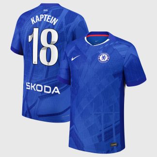 Chelsea WSL Nike Dri-FIT ADV Home Match Shirt 2025-26 with Kaptein 18 printing