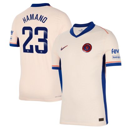 Chelsea WSL Nike Dri Fit Adv Away Match Shirt 2024-25 with Hamano 23 printing