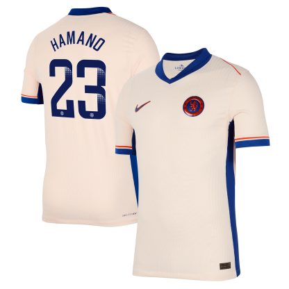 Chelsea WSL Nike Dri Fit Adv Away Match Shirt 2024-25 with Hamano 23 printing