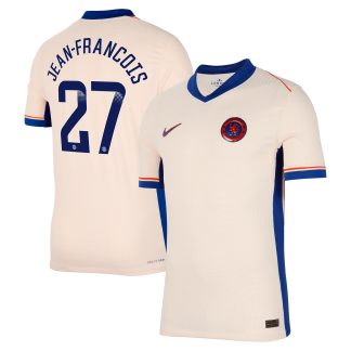 Chelsea WSL Nike Dri Fit Adv Away Match Shirt 2024-25 with Jean-François 27 printing