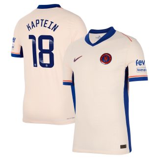 Chelsea WSL Nike Dri Fit Adv Away Match Shirt 2024-25 with Kaptein 18 printing