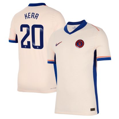 Chelsea WSL Nike Dri Fit Adv Away Match Shirt 2024-25 with Kerr 20 printing