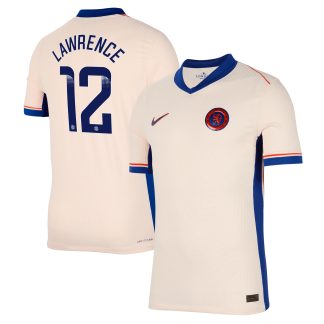 Chelsea WSL Nike Dri Fit Adv Away Match Shirt 2024-25 with Lawrence 12 printing