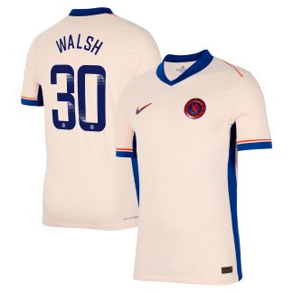 Chelsea WSL Nike Dri Fit Adv Away Match Shirt 2024-25 with Walsh 30 printing