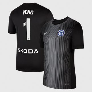 Chelsea WSL Nike Goalkeeper Stadium Shirt 2025-26 with Peng 1 printing