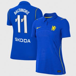 Chelsea WSL Nike Home Aero-FIT Match Shirt 2026-27 - Womens with Baltimore 11 printing