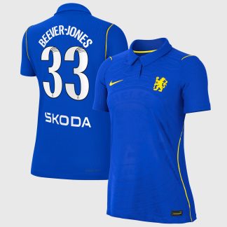 Chelsea WSL Nike Home Aero-FIT Match Shirt 2026-27 - Womens with Beever-Jones 33 printing