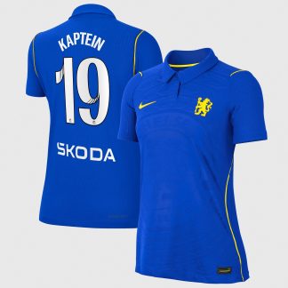 Chelsea WSL Nike Home Aero-FIT Match Shirt 2026-27 - Womens with Kaptein 19 printing