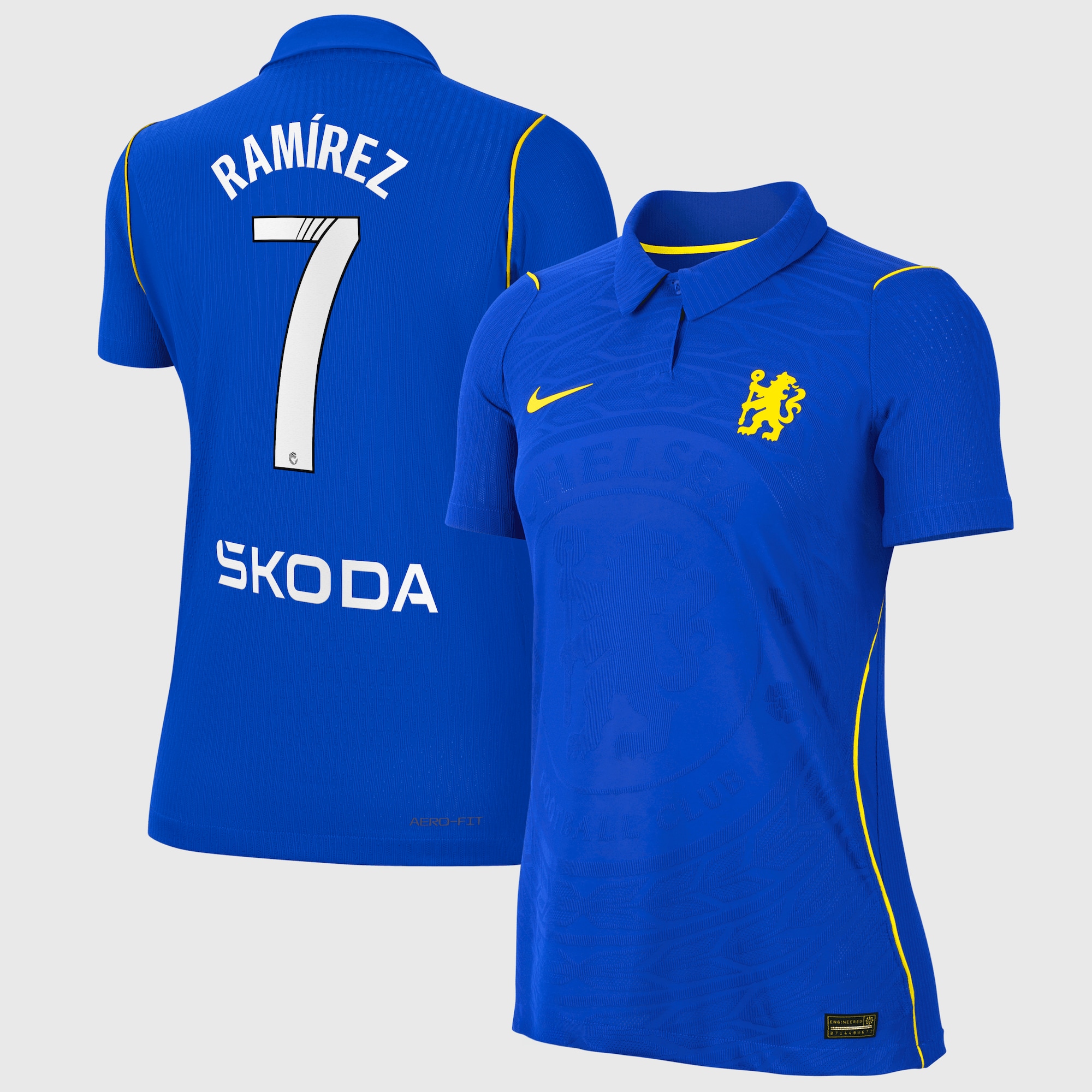 Chelsea WSL Nike Home Aero-FIT Match Shirt 2026-27 - Womens with Ramírez 7 printing